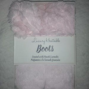 Luxury heatable lavender scented boots